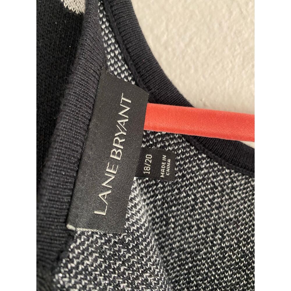 Lane Bryant Black Polka dot sweater - Picture 3 of 5